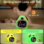Reloj Despertador para Niños con Luz Nocturna en Forma de Perrito - Tienda Kawaii