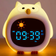 Reloj Despertador para Niños con Luz Nocturna en Forma de Perrito - Tienda Kawaii
