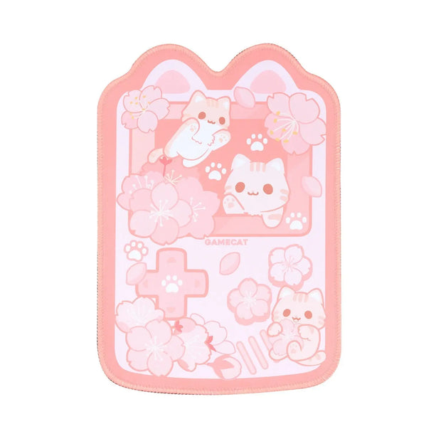 Alfombrilla De Ratón Gato Sakura Para Escritorio - Tienda Kawaii