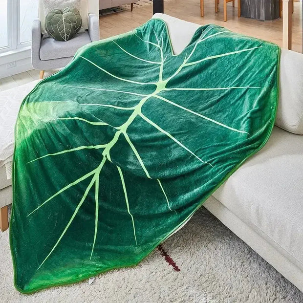 Manta Gigante De Hoja Suave Para Cama O Sofá - Tienda Kawaii