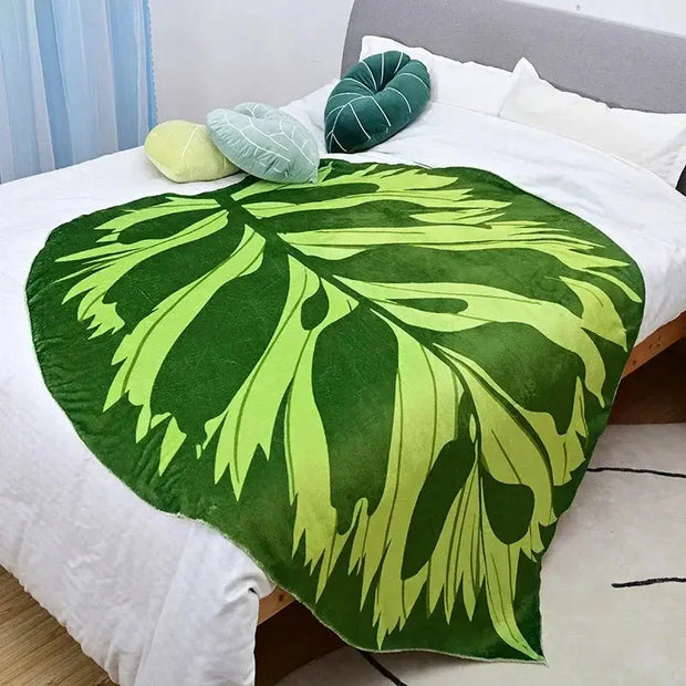 Manta Gigante De Hoja Suave Para Cama O Sofá - Tienda Kawaii