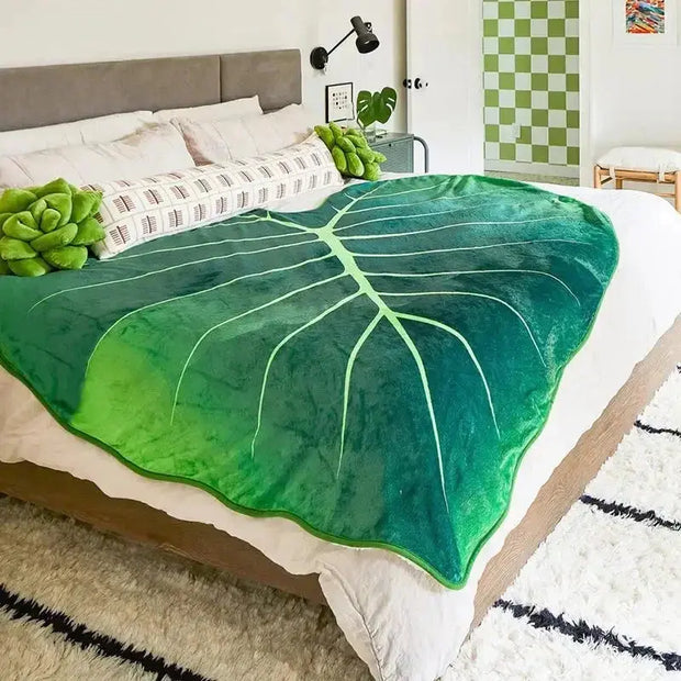 Manta Gigante De Hoja Suave Para Cama O Sofá - Tienda Kawaii