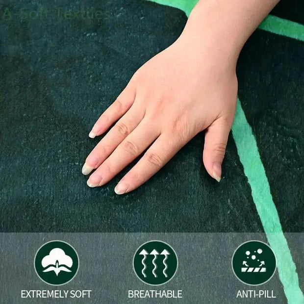 Manta Gigante De Hoja Suave Para Cama O Sofá - Tienda Kawaii